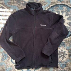 Columbia Charcoal Men’s Fleece Jacket Size L